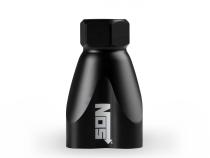 Showerhead Distribution Block Inlet -8 An O-Ring Female Port Outlet: (4) X -6 An O-Ring Female Port No Fittings Black Anodized NOS
