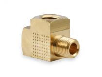 Brass Adapter T Fitting 1/8 Npt Female 1/8 Npt Male 1/8 Npt Female NOS
