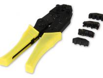 Heavy Duty Professional Crimp Tool 300+ Ratcheting Crimp Tool For Spark Plug Wires And Other Electrical Connectors ACCEL