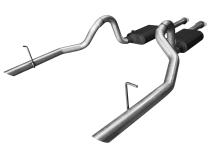 American Thunder Cat-Back Exhaust System 1994-1997 Ford Mustang Gt And Cobra With 4.6L Sohc Or 5.0L Engine Aggressive Sound Flowmaster