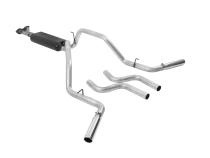 American Thunder Cat-Back Exhaust System Fits 1996-1999 Silverado/Sierra 1500 With 5.7L Engine Standard Cab Aggressive To Moderate Sound Flowmaster
