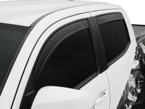 Ventvisor Deflector for 2016-2023 Toyota Tacoma Double Cab Pickup Matte Black Low Profile In-Channel Mount 4 Piece AVS