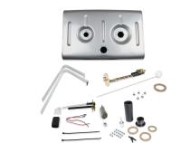 Universal Fuel Tank System 400 LPH Universal Steel EFI Gas Tank Kit With 73-10 Ohm Ford Sender Sniper EFI