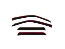 In-Channel Ventvisor Side Window for 1994-1999 Cadillac DeVille Sedan Smoke In-Channel 4 Piece AVS