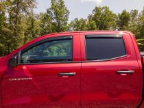 In-Channel Ventvisor Side Window for 2023-2026 Colorado/Canyon Smoke In-Channel 4 Piece AVS