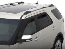 In-Channel Ventvisor Side Window for 2011-2019 Ford Explorer Smoke In-Channel 4 Piece AVS