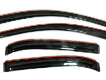 In-Channel Ventvisor Side Window for 2011-2015 Kia Optima Smoke In-Channel 4 Piece AVS