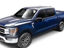 In-Channel Ventvisor Side Window for 2015-2025 Ford F-150 and More SuperCrew Cab Pickup Smoke In-Channel 4 Piece AVS