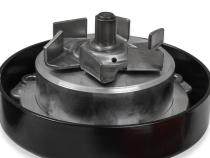 Mid-Mount Complete Accessory Drive System Gen V LT Engines Standard Damper Natural Complete GM Gen V LT Accessory Drive System W/ Alt, P/S, A/C, Water Pump, Belts, and Crankshaft Damper Holley
