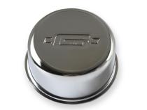 Valve Cover Breather with Logo Push-on Style with 3/4 Inch mounting tube chrome Mr Gasket