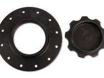 Equipped Billet Fuel Cell Cap 12-Bolt Flange Holley