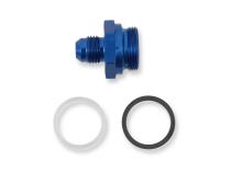 Fuel Inlet Fitting for Center Hung Bowl Size 7/8-20 to -6AN Holley