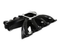 Single Plane Intake GM LS1/LS2/LS6 Black Ceramic Coated, Carbureted Single Plane Intake Manifold Fits All GM LS Gen III or IV Engines Equipped with LS1/LS2/LS6 Style Cathedral Port Cylinder Heads Holley