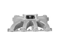 Single Plane Intake GM LS1/LS2/LS6 Carbureted Single Plane Intake Manifold Fits All GM LS Gen III or IV Engines Equipped with LS1/LS2/LS6 Style Cathedral Port Cylinder Heads Holley