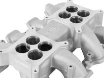LS Carbureted Manifold 2x4 Dual Plane LS3/L92 Carbureted GM LS Gen III LS3/LS92 2x4160 Dual Plane Intake Manifold All GM LS Gen III or Gen IV Engines Equipped with LS3/L92 Style Rectangular Port Cylinder Heads Holley