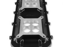Mid-Rise Plenum Base Adapter Kit Black Mid-Rise Plenum Base Adapter Kit GM LS1/LS2/LS6 Black Holley
