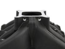 Single Plane Split-Design Race Intake Manifold- GM LS3/L92- Black -4150 Carbureted Single Plane Split-Design Race Intake Manifold Fits All GM LS Gen III or IV Engines Equipped with LS3/L92 Style Cylinder Heads Holley