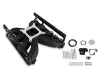 Single Plane Intake Manifold for Gen III Hemi, EFI Black Fits 2009-2023 5.7-liter, 2005-2010 6.1-liter and 2011-2023 6.4-liter Chrysler Gen III Hemi Engines Holley
