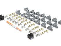 Super Conductor Spark Plug Wire Set 8 Cyl 90 Degree Plug Socket/Hei Cap Set W/Terminals For Engines With Early Type Socket And Late Type Hei Spark Plug Top Distributor Caps MSD Ignition