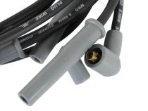 Black Super Conductor Ford 302, 351W, Hei For Use On Ford Small-Block Engines With 302-351W, Hei Boots, Black Jacket MSD Ignition