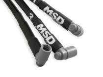 Sleeved Spark Plug Wires For Sbc Over Valve Cover, Hei The MSD Race Tailored 8.5Mm Super Conductor Wire Sets MSD Ignition