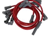 Super Conductor Spark Plug Wire Set 4.3L Chevy Truck, 92-97 For Use On Chevy 4.3L Trucks '92-'97, Red Jacket MSD Ignition