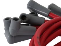 Super Conductor Spark Plug Wire Set 4.3L Chevy Truck, 92-97 For Use On Chevy 4.3L Trucks '92-'97, Red Jacket MSD Ignition