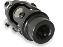 U-Joint Steel Black Zinc 3/4-30 Spline X 3/4 DD Holley