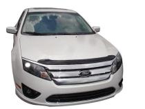 Aeroskin Hood Protector Flush Mount for 2010-2012 Ford Fusion Smoke AVS