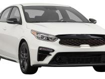 Aeroskin Hood Protector Flush Mount for 2019-2024 Kia Forte Smoke AVS