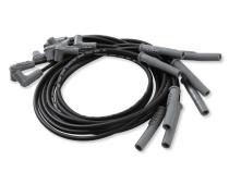 Universal Super Conductor Spark Plug Wire Set LS Engines For GM Gen-Iii Engines Such As The LS1, 3, Or 6, These Wires Are Perfect When You Relocate The Coils. Both 90 Degree And Multi-Angle Boots Are Pre-Crimped MSD Ignition