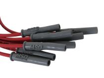 Super Conductor Spark Plug Wire Set Chevy Pickup '96-'99,Dually W/454 For Use On Chevy Trucks '96-'99, Dually W/454, Red Jacket MSD Ignition