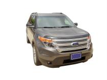 Aeroskin Hood Protector Flush Mount for 2011-2015 Ford Explorer Smoke AVS