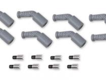 Ls1, 45 Degree Boots &amp;amp; Terminals, 8-Pack High Performance Boot And Terminal Kit For GM LS Ignition Wires MSD Ignition