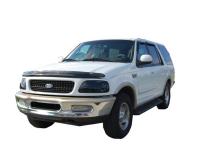 Headlight Covers for 1997-2003 Ford F-250/Expedition/F-150 Smoke Black Out 2pc. AVS