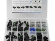 Weatherproof Connector Kit 232-Piece Weatherpack Connector Kit with Plastic Case Mr Gasket