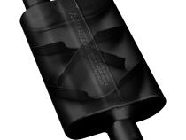 40 Series Chambered Muffler 40 Series 2.50 Offset In 2.50 Center Out Aggressive Sound Flowmaster