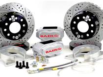 Brake System 11 Inch Rear SS4+ Deep Stage Clear Ford 8.8 Inch C Clip BAER Brakes