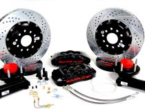 Brake System 13 Inch Front Pro+ Black 65-66 Ford/RideTech Mustang BAER Brakes