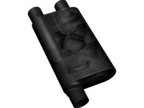 80 Series Chambered Muffler 80 Series Crossflow 3.00 Inch (O) / 2.5 Inch Out (D) Aggressive Sound Flowmaster