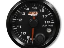 MSD Standalone Air/Fuel Wideband 02 Gauges Kit 2-1/16 Wideband Air/Fuel Gauge,Black Face MSD Ignition