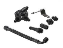 Stealth 4150 Braided Fuel Crossover Kit Includes Billet Fuel Pressure Regulator And All Mounting Hardware Sniper EFI
