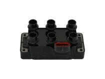 Street Fire Ignition Coil Pack, 1994-2000 Ford 6-Tower Dis Style, Black Single Stock Replacement Ford 6-Tower Coil MSD Ignition