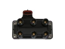 Street Fire Ignition Coil Pack, 1994-2000 Ford 6-Tower Dis Style, Black Single Stock Replacement Ford 6-Tower Coil MSD Ignition