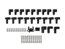 Street-Fire Wire Set V8 Multi-Angle, Sock/Hei Univ The Terminals Are Covered In Black Boots That Protect The Conductor From Engine Heat To Ensure Spark Delivery MSD Ignition