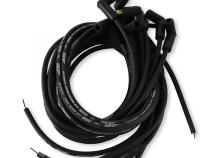 Street-Fire Wire Set 8 Cyl 90 Degree, Sock/ Hei, Univ The Terminals Are Covered In Black Boots That Protect The Conductor From Engine Heat To Ensure Spark Delivery MSD Ignition