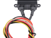 2600 HP Dual 500LPH Brushless Fuel Surge Tank System 290mm Tall, terminal connect FUELAB