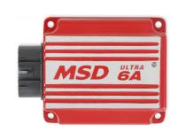 MSD Ultra 6A Ignition Control Red Compact Design Full MSD Power MSD Ignition