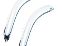 Ventvisor Deflector for 2004-2008 Ford F-150 Fx4/F-150/F-150 The 60TH Standard Cab Pickup Chrome Outside Mount 2 Piece AVS