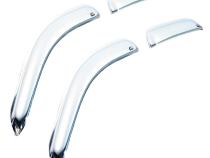 Ventvisor Deflector for 2002-2009 Dodge Ram 2500 and More Chrome Outside Mount 4 Piece AVS